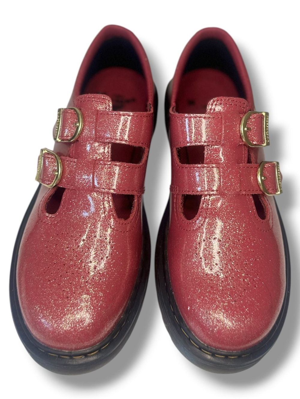 Dr. Martens - Kids 8065 T Bar Shoe in Fuchsia- Size 3